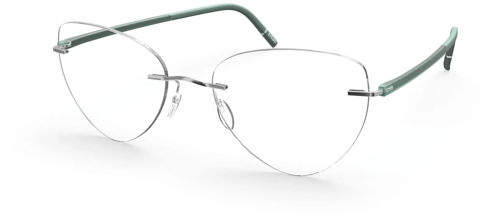 Silhouette The Wave Chassis Rimless 5567 Eyeglasses - view 34